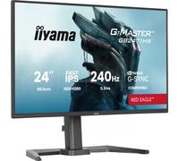 Ecran PC Gamer - IIYAMA - 23,8"" - FHD - 240Hz - Dalle Fast IPS - 0.3ms - Réglable en hauteur - G-Master Red Eagle