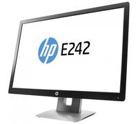 "Écran 24"" LED WUXGA HP EliteDisplay E242" 7582 Noir