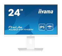 iiyama ProLite XUB2497HSN-W2 écran plat de PC 60,5 cm (23.8") 1920 x 1080 pixels Full HD LED Blanc