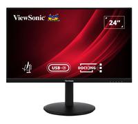 Ecran 24" Viewsonic VG2409U-2 1920x1080 IPS SuperClear® 16:9 350cd/m² 4ms 100Hz HDMI DisplayPort USB 3.2 USB-C HPs Pivot inclinaison,rotation réglage haut