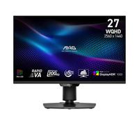 MSI MAG 274QPF X30MV écran Gaming 27 Pouces WQHD - Dalle Rapid VA Mini-LED 2560 x 1440, 300 Hz / 0,5 ms, DisplayHDR 1000, HDMI 2.1, DP 1.4a, Inclinaison/Hauteur réglables, Noir