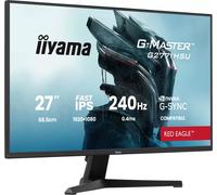 iiyama Moniteur gaming G-MASTER G2771HSU 27" 240Hz Full HD IPS HDMI DisplayPort USB hub noir mat