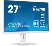 iiyama ProLite XUB2792QSU-W6 écran plat de PC 68,6 cm (27") 2560 x 1440 pixels Wide Quad HD LED Blanc