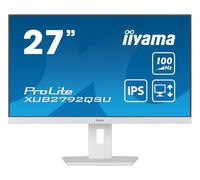 iiyama ProLite XUB2792QSU-W6 écran plat de PC 68,6 cm (27") 2560 x 1440 pixels Wide Quad HD LED Blanc