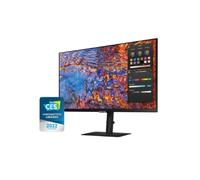 Ecran 27'' Samsung ViewFinity S80PB 3840x2160 IPS anti-reflet 5ms 350cd/m2 60Hz HDMI DisplayPort LAN USB-C 3xUSB 3.0 pied réglable hauteur orient inclin pivot