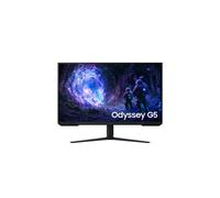 Ecran 32'' Samsung Gaming ODYSSEY G5 Noir VA 180Hz 16:9 1ms 2560x1440 300cd/m² 2xHDMI Displayport Pied réglable hauteur orientable inclinable pivot