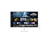 Ecran 32 Samsung Smart Monitor M70F Blanc 3840x2160 VA 16:9 4ms 300cd/m² 3000:1 60Hz 2xHDMI USB-C 3xUSB HPs Pied Orientable inclinable Pivot