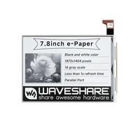 Écran 7,8" E-Ink Raw compatible avec Raspberry Pi/Jetson Nano/STM32 Résolution 1872 × 1404 Pixels Port Parallèle Sans PCB Couleur Noir Blanc
