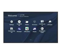 ViewSonic Écran CDE7530 75" 4K UHD LED HDMI USB-C lecteur multimédia SoC intégré Noir