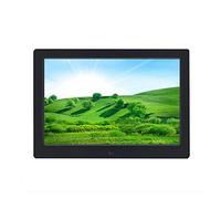 Écran à Angle de Vision Complet IPS Noir de 10 Pouces Cadre Photo numérique Haute définition Album Photo électronique 1280 * 800 Haute résolution Prise en Charge du Fonctionnement de la télécommande