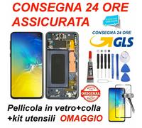 Écran à Cristaux Liquides Original Samsung Galaxy S10e SM-G970F Tactile Noir