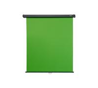 celexon écran Vert Manuel Chroma-Key 110" | 200x190 cm 1:1 | Fond Photo-vidéo pour Studio, Streaming ou télétravail | écran Enroulable à Fixer au Mur ou au Plafond
