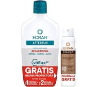 ECRAN AFTERSUN - 2er SET - Lait après-soleil+ ECRAN SUNNIQUE Spray