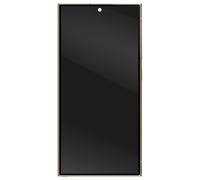 Relife, écran AMOLED pour Samsung Galaxy S24 Ultra écran tactile et boîtier, gris jaune