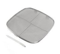 Écran Anti-éclaboussures Acier Inoxydable 304 pour Friteuse AG300 AG301 AG302 AG400 - Protection Huile Cuisson - Compatible Double Pont - Lavable Lave-Vaisselle - sans Bords Tranchants