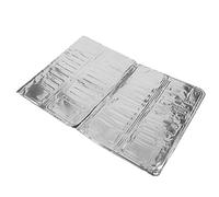 Écran Anti-éclaboussures Antiadhésif pour la Cuisson sur Cuisinière à Gaz de Cuisine, Plaque de Papier D'aluminium Empêchant les éclaboussures D'huile