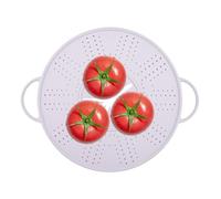 Écran Anti-éclaboussures En Silicone - Résistant À La Chaleur 34x27,8 Cm | Couvercle À Graisse Avec Design Anti-éclaboussures, Protection Contre La Friture, Passoire Alimentaire | Support De Cuisson P