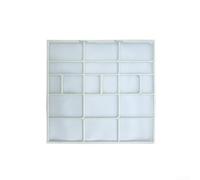 Écran anti-poussière pour climatiseurs - Améliore la propreté et réduit l'accumulation de poussière (29,5 x 28,5 cm)