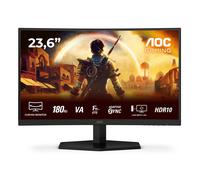 AOC G4 C24G42E écran plat de PC 59,9 cm (23.6 ) 1920 x 1080 pixels Full HD LED Noir, Rouge