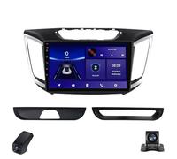 Écran Autoradio 2K Autoradio Double DIN pour Hyundai Creta IX25 2015-2019 Android 14 Car Radio/CarPlay/Android Auto/WiFi/4GLTE/GPS/Bluetooth/AM/FM/RDS/DSP/Caméra de Recul/ADAS DVR(C10)