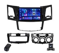 Écran Autoradio 2K Autoradio Double DIN pour Toyota Fortuner 1 AN50 AN60 HILUX Revo Vigo 2005-2014 Android 14 Car Radio/CarPlay/AndroidAuto/WiFi/4GLTE/GPS/Bluetooth/AM/FM/RDS/DSP/SWC(B,C20Plus)