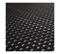 Écran Balcon Brise-Vue Rotin Clôture Haga Noir 0,9m (Marchandise au Mètre)