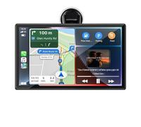 Écran CarPlay Écran Tactile Portable HD sans Fil de 9 Pouces pour Voiture, Compatible avec CarPlay et Android Auto/SOS