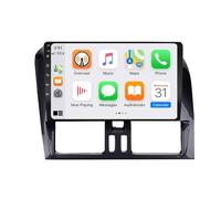 Écran Carplay Portable sans Fil pour Volvo XC60 2009-2013 Navigation GPS, Écran Tactile, Siri Assistant Vocal, Bluetooth, Mirror Link Steer + Caméra, 4 Nuclear 4G+64G