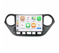 Écran Carplay Voiture sans Fil pour Hyundai I10 Grand 2013-2016 Affichage HD, Bluetooth, Contrôle Vocal, Navigat, Mirror Link Steer + Caméra de Recul, 8 Nuclear 4G+64G