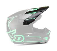 Écran Casque 6D ATR-3 Nova Vert néon matTaille unique Vert néon mat