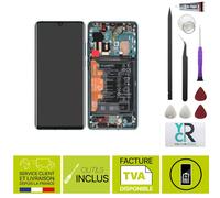 Ecran + châssis + batterie Huawei P30 Pro Bleu Aurora + kit outils