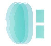 Écran Circulaire Externe de 3PC, Lentille de Rechange de Grand écran de Visionnement de 2PC, avec L'excellente Résistance de Compression pour des Soudeurs, Remplacement