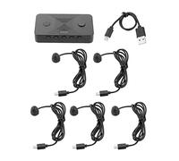 Écran Clicker One-Click Order Grabbing réglable pour tablettes de jeux, cinq têtes, 3,5 x 1,2 x 5,9 cm