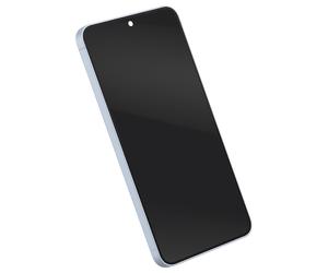 Écran Complet AMOLED de Remplacement pour Galaxy S25 Service Pack avec Châssis Bleu clair