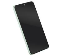 Écran Complet AMOLED de Remplacement pour Galaxy S25 Service Pack avec Châssis Vert pâle