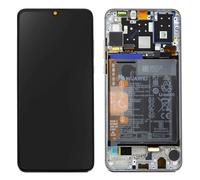 Ecran Complet Blanc Huawei P30 Lite Original Constructeur 02352RQC