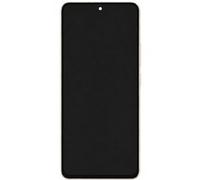 Écran Complet pour Redmi Note 13 4G Dalle OLED avec Vitre Tactile et Châssis Dorée