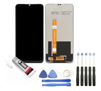 Ecran complet compatible avec Oppo A16 6.52"" noir CPH2269 vitre tactile + écran LCD + Kit outils + Colle B7000 Offerte