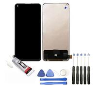 Ecran complet compatible avec OPPO Reno 6 5G CPH2251 taille 6.43"" bleu vitre + LCD + Kit outils + Colle B7000 Offerte