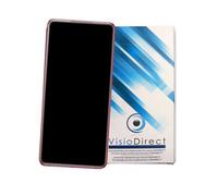 Ecran complet compatible avec Samsung Galaxy S20 FE 5G SM-G781B "" rouge vitre tactile + écran LCD sur chassis