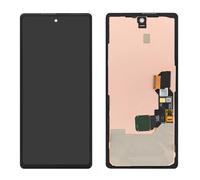Google Écran complet pour Pixel 6a – Vitre tactile et châssis – Noir