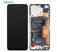 Ecran Complet Honor 90 Smart / X7b Coloris Noir Vitre Tactile Oled Châssis Ave