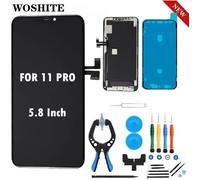 Écran complet iPhone 11 Pro - WOSHITE - 5,8"" - LCD - Vitre tactile - Châssis noir