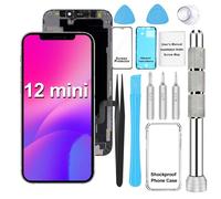 Écran Complet iPhone 12 mini - SEAFREE - Remplacement LCD - Vitre Tactile - Outils Inclus - Étanchéité