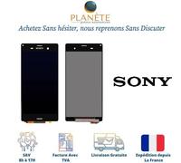 ECRAN COMPLET LCD ET TACTILE POUR SONY XPERIA Z3 D6603 NOIR