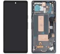 Ecran Complet Noir OLED Avec Châssis pour Google Pixel 7a Noir