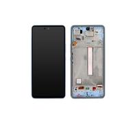 Écran Complet Officiel pour Samsung A53 5G avec Vitre Tactile et Châssis bleu