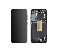 Écran Complet Officiel pour Samsung S23 Vitre Tactile et Châssis Noir Phantom color_ex G