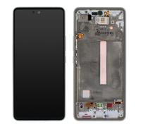 Écran Complet Officiel pour Samsung A53 5G avec Vitre Tactile et Châssis blanc