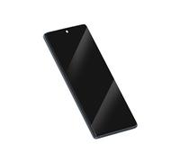 Ecran Complet Original pour Edge 50 Fusion avec Vitre et Châssis Motorola Bleu foncé